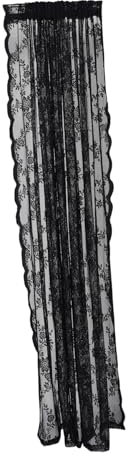 ABOOFAN Tende in Pizzo Floreale Vintage 145x180 Cm Oscuranti Filtranti Stile Boho-gotico Facili Da Installare