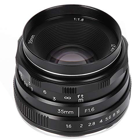 NEWYI 35 Mm F1,6 FX-Mount-Objektiv mit Großer Blende für Fuji X-Kameragehäuse