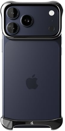 Arc Pulse iPhone 17 Pro Max Hülle (2025), minimalistischer Schutz mit Aluminium in Luftfahrtqualität & Elastomer-Einsätzen, stoßabsorbierend, 6,9 Zoll
