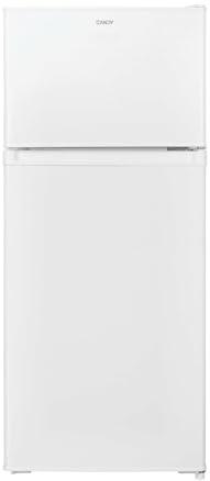 CANDY Top-Mount Fridge Freezer, 117L Capacity, White, E Class | Freestanding 2 Door Refrigerator, Freezer on Top, Static Technology, 48x51x114cm, CDH1S313EWK