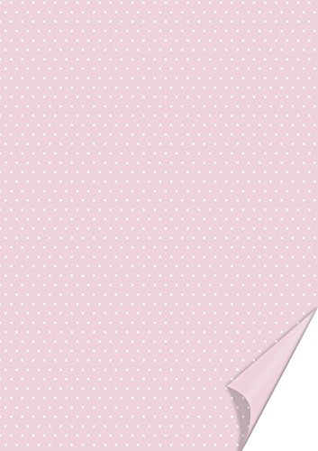 HEYDA Bastelkarton Happy Papers ´Punkte´, DIN A4, rosa