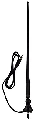 Herdio Waterproof Marine Radio Antenna 3.0mm Connector Rubber Duck Dipole Flexible Mast FM AM Antenna for Boat Car ATV UTV RZR SPA