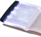Agatige Lightwedge Buchlicht, Lightwedge Leselampe, LightWedge-Taschenbuch-Buchleuchte, Buchlicht, 14,2 x 17,5 x 1,5 cm LED-Buchlichtpanel zum Lesen im Bett bei Nacht, tragbare LED-Flachplattenlampe