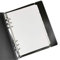 21,6 cm/15,2 cm Kunststoff A5/A6 6-holes Cover rund Ring View Binder Datei Ordner für lose Leaf Tabelle Protectors Binder/Schutzhülle Displayschutzfolie Horizontales Weißbuch für Teiler, A5/21cm*15cm