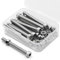 M6 * 70mm Caja de combinación de tuerca y perno Allen de 15 piezas Pernos Allen de acero inoxidable 304