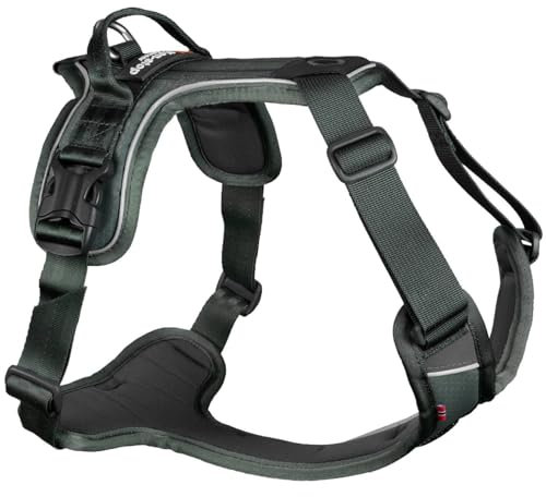 Non-Stop dogwear Ramble Harness |Green| Führ und Alltagsgeschirr, Größe:M