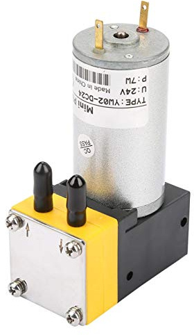Kuuleyn Pompa dell'Acqua - Pompa a Membrana 24V 0.4-1L/min Pompa per Vuoto miniaturizzata per Aria/Liquido