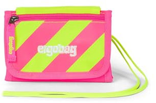 ergobag Brustbeutel Kleingeldfach, Sichtfenster StrahleBär - Pink