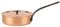 Cuisine Romefort | Sauteuse en cuivre étamé Ø 24 cm avec queue en fonte et couvercle en cuivre | Sauteuse traditionnelle en cuivre massif | Fabrication Française (24 cm)