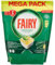 Fairy Lessive Plaquettes Lave-vaisselle Brillant, 57 Capsules Lave-vaisselle, Original Citron, Action Nettoyante Au Premier Lavage, Efficace Sur La Graisse Encrochée Avec Action Brillante
