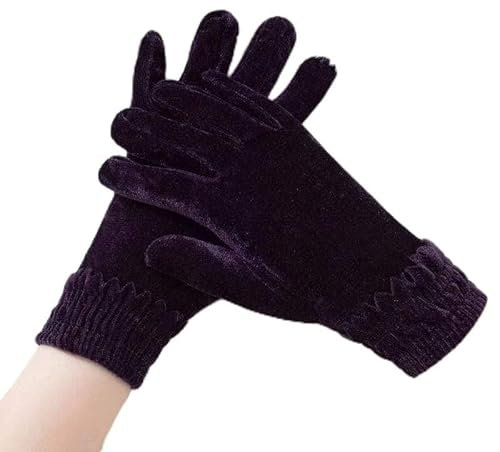 Kurze Satin Handschuhe Damen,Handgelenk Länge Handschuhe 1920er Jahre Braut Kostüm Halloween Opernhandschuhe Kurze Klassische Handschuhe Party Kostüm Handschuhe Classic Opera Fest Handschuhe,Lila