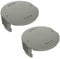 MUFUSHAN Lot de 2Pcs Couvercle De Bobine De Rechange F016F05320 pour Tondeuse À Gazon Compatibles avec Bosch Easygrasscut 23, Easygrasscut 26, Easygrasscut 18, 18-230, 18-260, 18-26