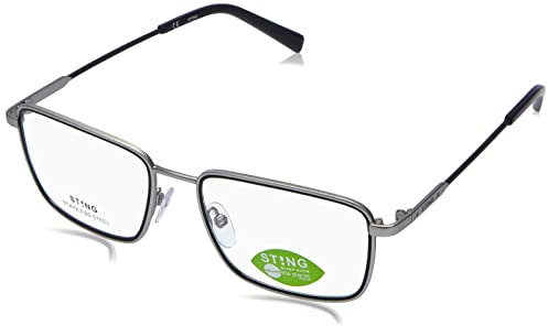 STING Herren VST445 Sonnenbrille, MATT Palladium, 53