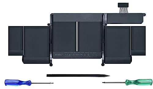 STAIGO A1493 A1582 Li-ion Polymer replacement laptop battery for MacBook Pro 13 Retina ME864LL/A ME866LL/A (Only for Late 2013 and Mid 2014 Version) [11.34V 6330mAh/71,8Wh]