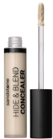 Sandstone Scandinavia hypoallergener Concealer beige - C1 - Zum Abdecken von Rötungen, Augenringen - Abdeckstift gesicht - Unisex-Make-up - vegan und für allergiker geeignet