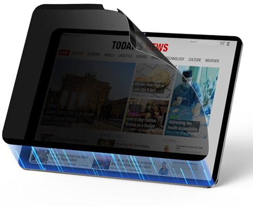 ESR Schutzfolie für iPad Pro 13 (2024), abnehmbare magnetische Sichtschutzfolie mit 30 Grad Anti Spionage Sichtschutzfilter, abnehmbar und wiederverwendbar, Matte Oberfläche