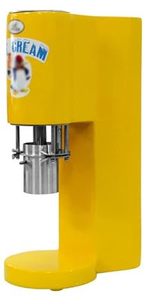 WAOCEO Eismaschine Eismaschine, Eisformmaschine, Spaghetti-Gelato-Maschine, Eismaschinen, Rot/Weiß/Gelb Speiseeisbereiter (Color : C)