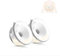 Youha - The ONE - Express Cups Plus - handfree - Compatible with Different Pump Brands - BPA Free - 2X 240ML Collection Cups - 22mm Breast Shield Reducer & 24mm Breast Shield - Extra valves Included