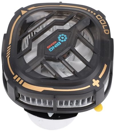 Nikou Phone Cooler 5000 U/Min Hochgeschwindigkeit Magnetisch Halbleiter Telefonkühlungslüfter für Tablet -Gaming -Grafiken