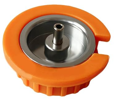 GIWFBQTR Camping-Gastank-Adapter, Kassettenschnittstelle, Gastank-Adapter mit Gewinde, Kassettenadapter, Gewinde auf Bajonett-Konverter