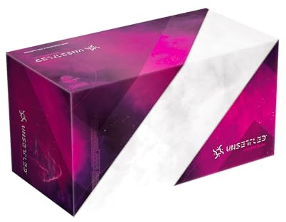 LUCKY DUCK GAMES | UNSETTLED | Kooperatives Gesellschaftsspiel für Überleben und Weltraumforschung | 2 bis 4 Spieler | Universum von Science-Fiction | Grundset mit 2 exklusiven Planeten | französische