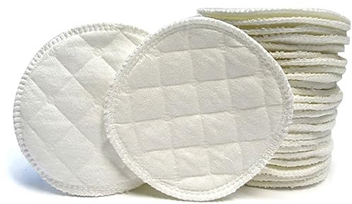 SKISUNO 12pezzi Coppette Assorbilatte Lavabili in Per Allattamento Coppette Assorbilatte Riutilizzabili Design Perdite Per Madri Allattano