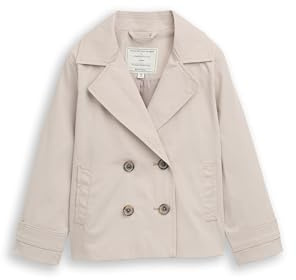 TOM TAILOR Mädchen Kinder Trenchcoat in kurzer Länge
