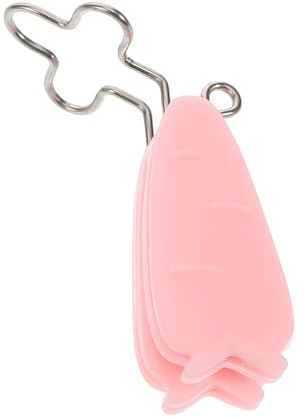 Veemoon Clip de Silicona para Levantamiento Corrector de Nasal Herramienta de para Mujeres y Niñas Soporte Suave y Duradero Diseño Rosa
