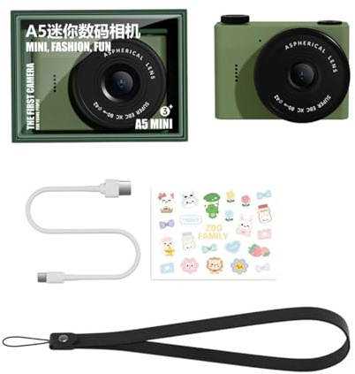 Kompakte 720P tragbare Kamera Videorecorder für Studium, Reisen, Videos, tragbare Kamera im Taschenformat