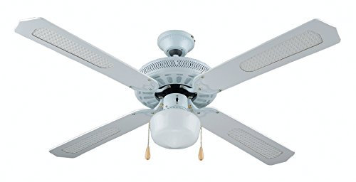 Kooper Ventilatore da soffitto con 4 Pale, 140 cm, Bianco 60 W