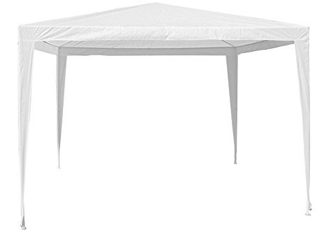 Garden Deluxe 531420 Pavillon, wasserdicht, 300 x 200 x 180 cm, weiß