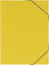 Brunnen 104708310 Sammelmappe (A3, Karton, mit Gummizug) gelb