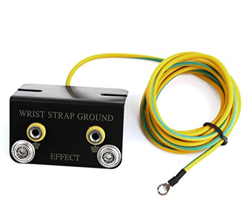 Sourcingmap 1.8M Long Cable L Shaped Anti Static Wrist Strap Ground Cord