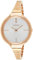Calvin Klein Damen Analog Quarz Uhr mit Paqué or Armband K4U23626