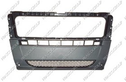 PRASCO FT9301012 FIAT - DUCATO - 08/06-05/14 PARAURTI ANTERIORE CENTRALE NERO-CON GRIGLIA
