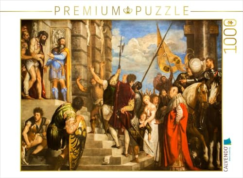 CALVENDO Puzzle EIN Motiv aus dem Kalender Tiziano Vecellio - Tizian | 1000 Teile Lege-Größe 64 x 48 cm Foto-Puzzle für glückliche Stunden