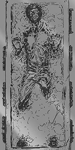 Star Wars Han Solo Carbonite, 50 X 100 cm, Leinwanddruck, Mehrfarbig