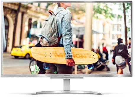 Medion Akoya FullHD All-in-One PC Intel Celeron 4GB RAM | 64GB eMMC, QWERTY-Tastatur Spanisch + USB-Maus, silber