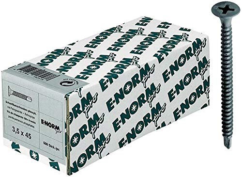 Vis placo foreuse. 3,5x 55 TSD, HP E-NORMpro (Par 1000)