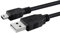 3M USB 2.0 A to Mini B 5 Pin Cable Lead - Black 3 Metre Long (2.0 Mtr)