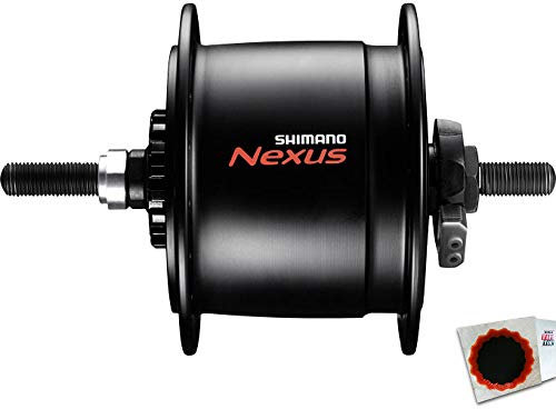 SHIMANO Nabendynamo Nexus DH-C6000-1R 1,5W Rollenbremse 36L. Standard schwarz