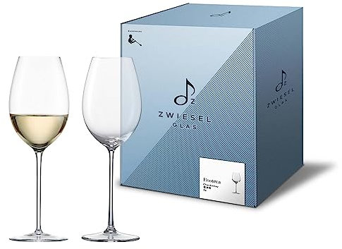 Zwiesel Glas Riesling 122085 - Calici da vino bianco Enoteca (set da 2 pezzi) in vetro soffiato a mano, per vino bianco