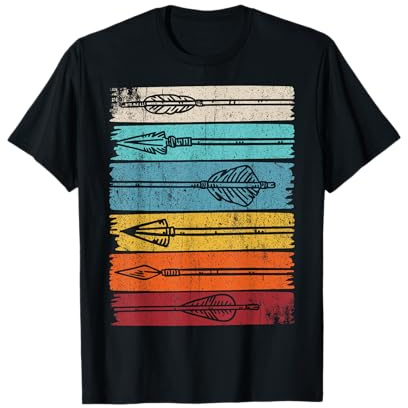 Bogenschießen Technische Zeichnung Pfeil & Bogen T-Shirt
