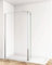 Acezanble 130x200cm Duschwand Duschabtrennung Duschtrennwand 8mm Nano Glas mit 30cm Beweglichem Panel