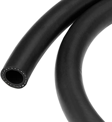 sourcing map Durite Carburant Tuyau Ligne Moteur Renforcé 22mm Diamètre 6mm Épaisseur 0.6m 2MPa Haute Pression pour Diesel Essence Lubrifiant