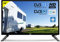 Majestic TVD 224 S2 LED V2 12 VOLT - Televisore LED HD Ready 24, DVB-T/T2 e DVB-S/S2, HEVC MAIN 10, Telecomando, USB, Nero