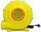 Froadp 350W Ventilador de Aire para Castillo Hinchable 220-240V Bomba Inflable Eléctrica con Mango y Pica de Tierra Ventilador Centrífugo Hinchable Soplador para Juegos Inflables (Amarillo+Naranja)