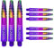 RED DRAGON Peter Wright Snakebite Nitrotech Kurze Violett Ionic Dart Stiele - 2 Sets pro Packung (insgesamt 6 Stiele)
