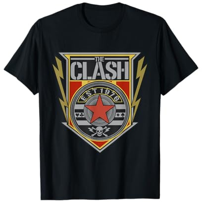 The Clash - Bouclier EST 1976 T-Shirt
