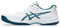 ASICS Herren Gel-Game 9 Tennisschuhe, Größe 43,5, Weiß/Restful Teal